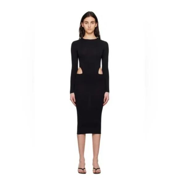Amina Muaddi Dresses & Skirts - WOLFORD x Amina Muaddi Edition black Midi Dress